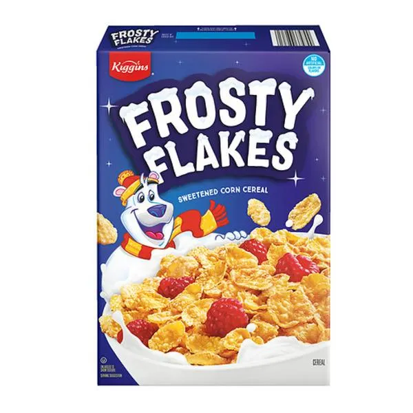 Kiggins Frosty Flakes Sweetened Corn Cereal