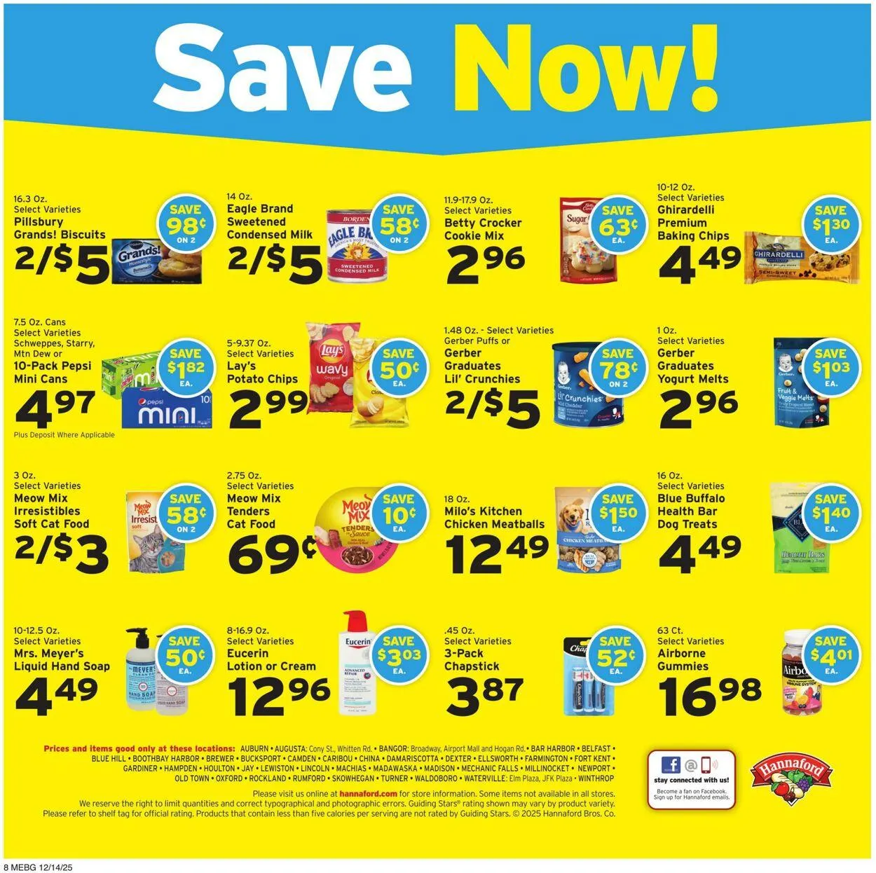 Weekly ad Hannaford Current weekly ad from December 14 to December 20 2025 - Page 8