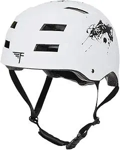 Flybar Bike Helmet- Multi Sport Dual Certified Adjustable Dial, Lightweight Skateboard Helmet, Roller Skating, Pogo, Electric Scooter, Snowboard, Boys and Girls Kids- Adults Helmets