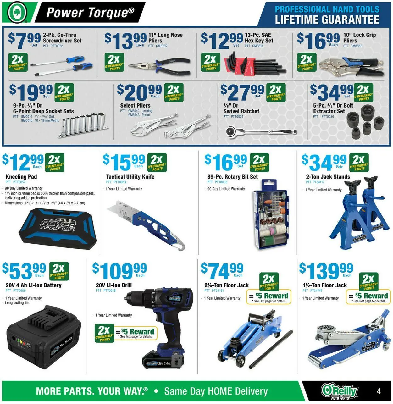 Weekly ad O’Reilly Auto Parts from August 27 to September 23 2025 - Page 4
