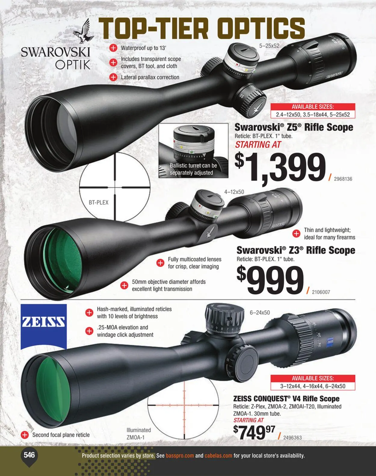 Weekly ad Bass Pro Current weekly ad from September 4 to September 18 2024 - Page 546