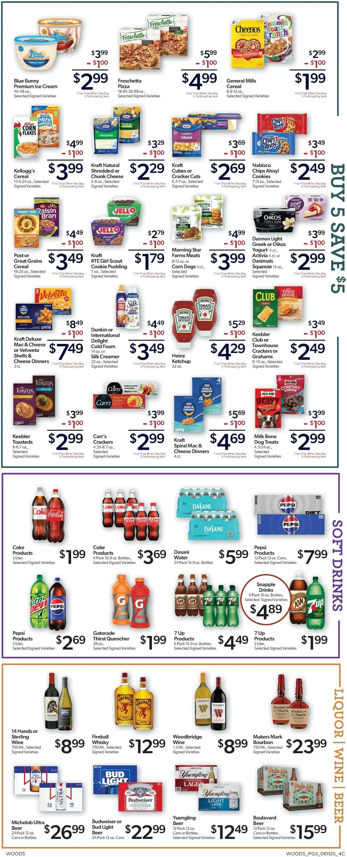 Weekly ad Woods Supermarket from June 11 to June 17 2025 - Page 3
