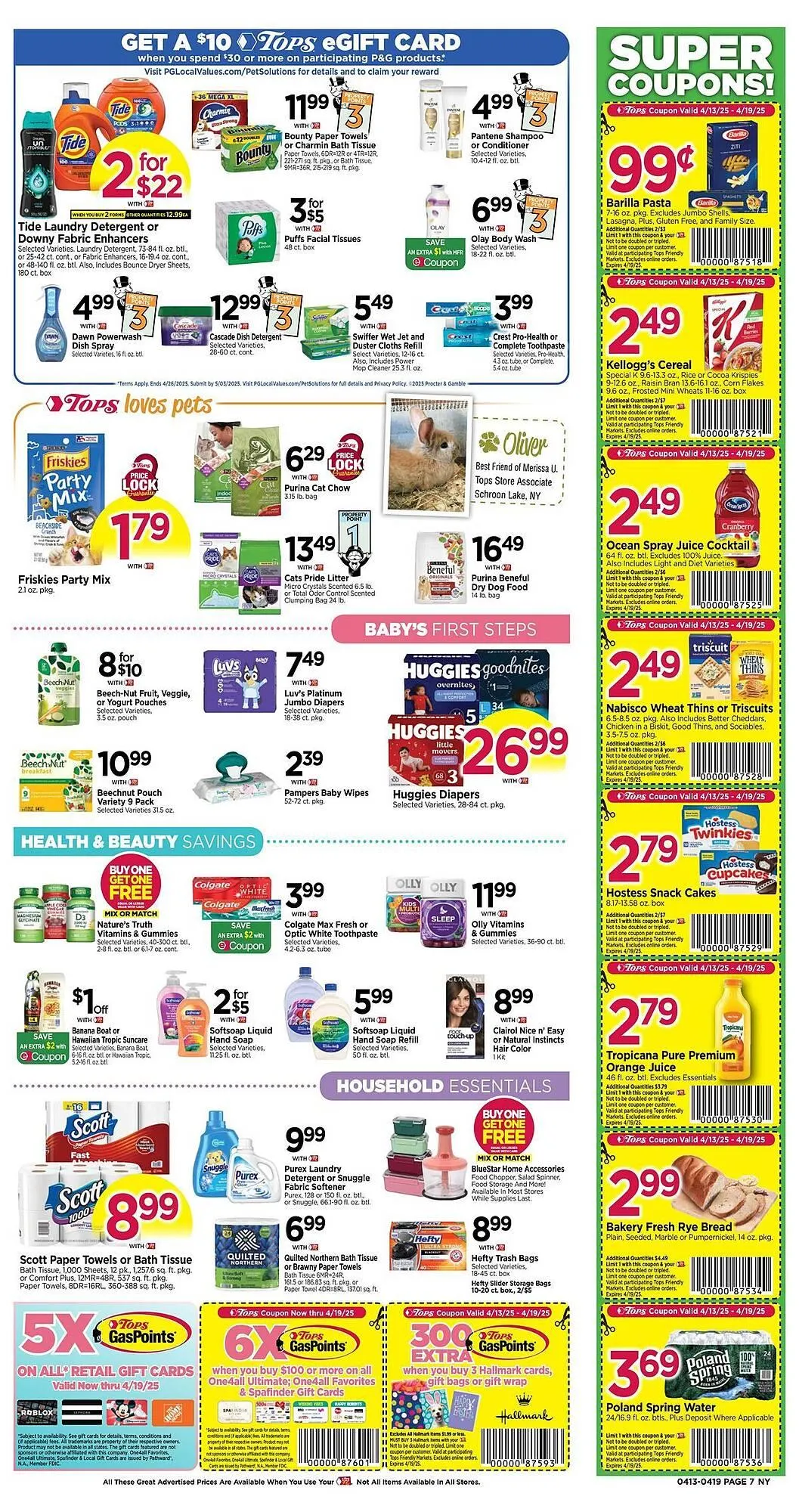Weekly ad Tops Weekly Ad from April 17 to April 23 2025 - Page 9