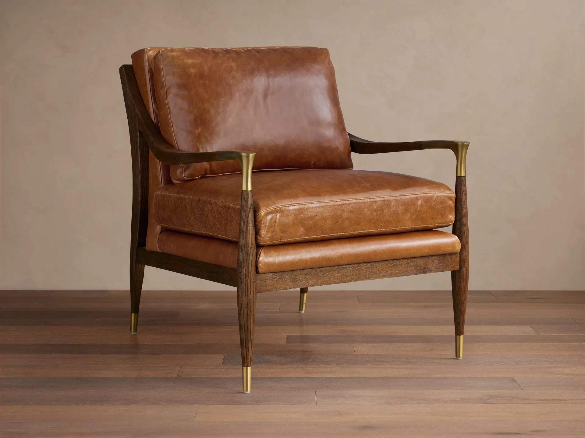 Fisher Leather Chair