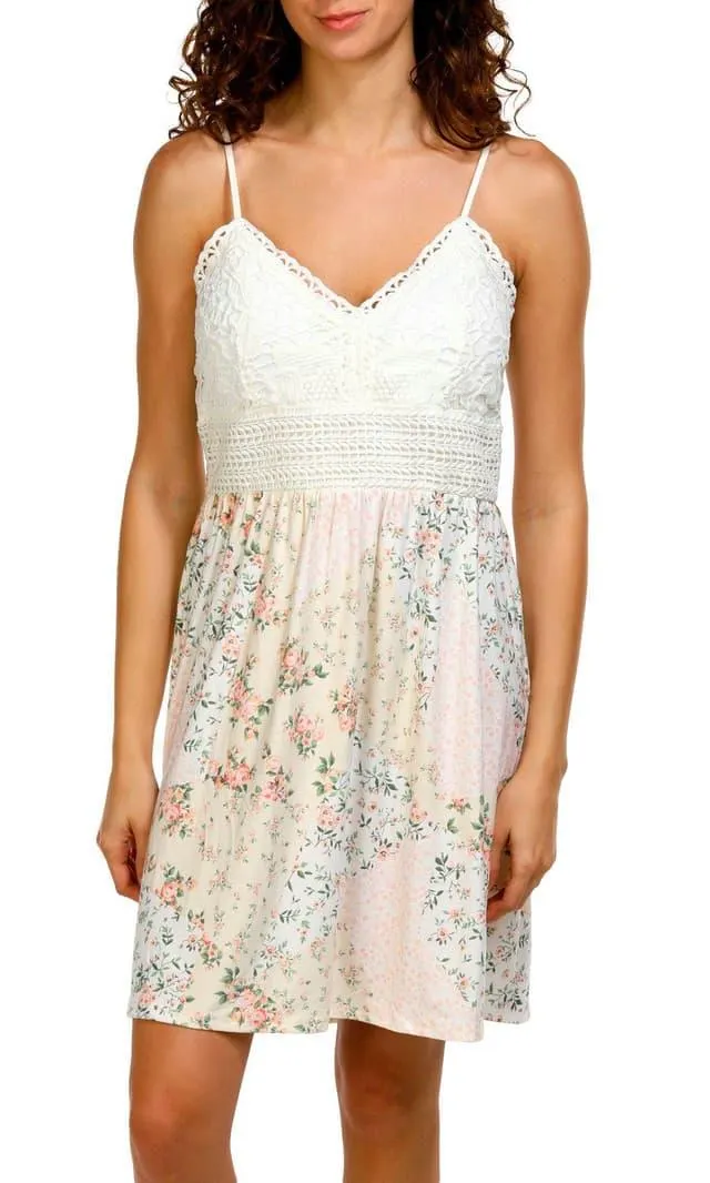 Derek Heart Juniors Floral Dress