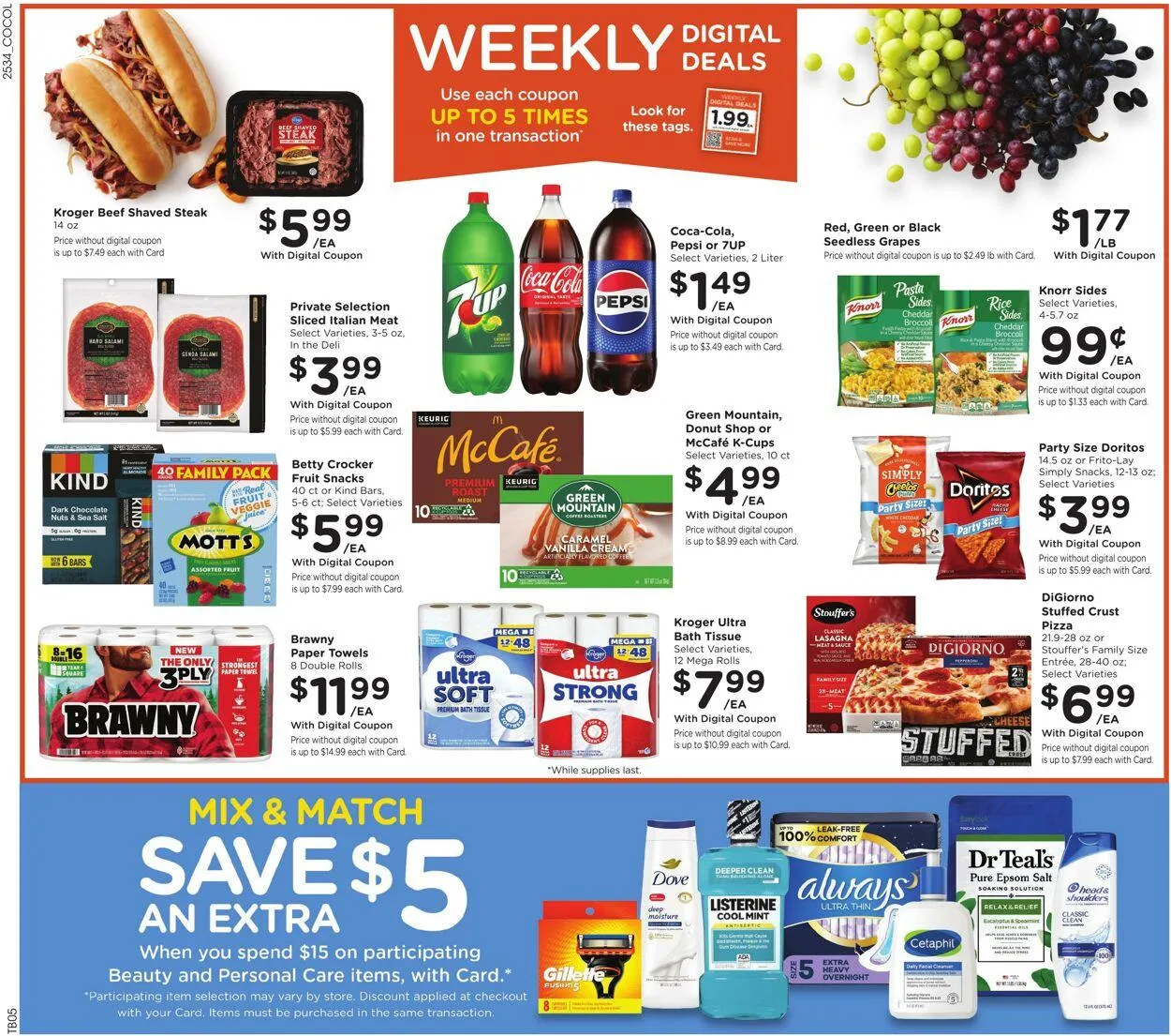 Weekly ad Kroger Current weekly ad from September 24 to September 30 2025 - Page 2