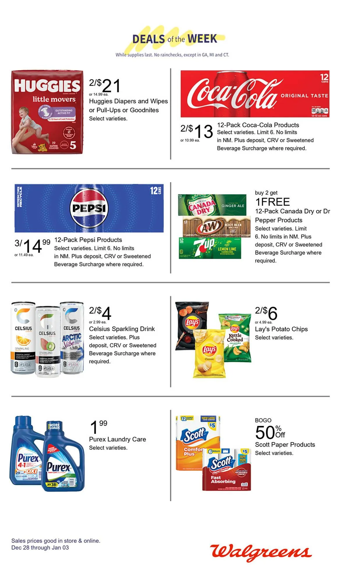 Weekly ad Walgreens weekly ad from December 28 to January 3 2026 - Page 2