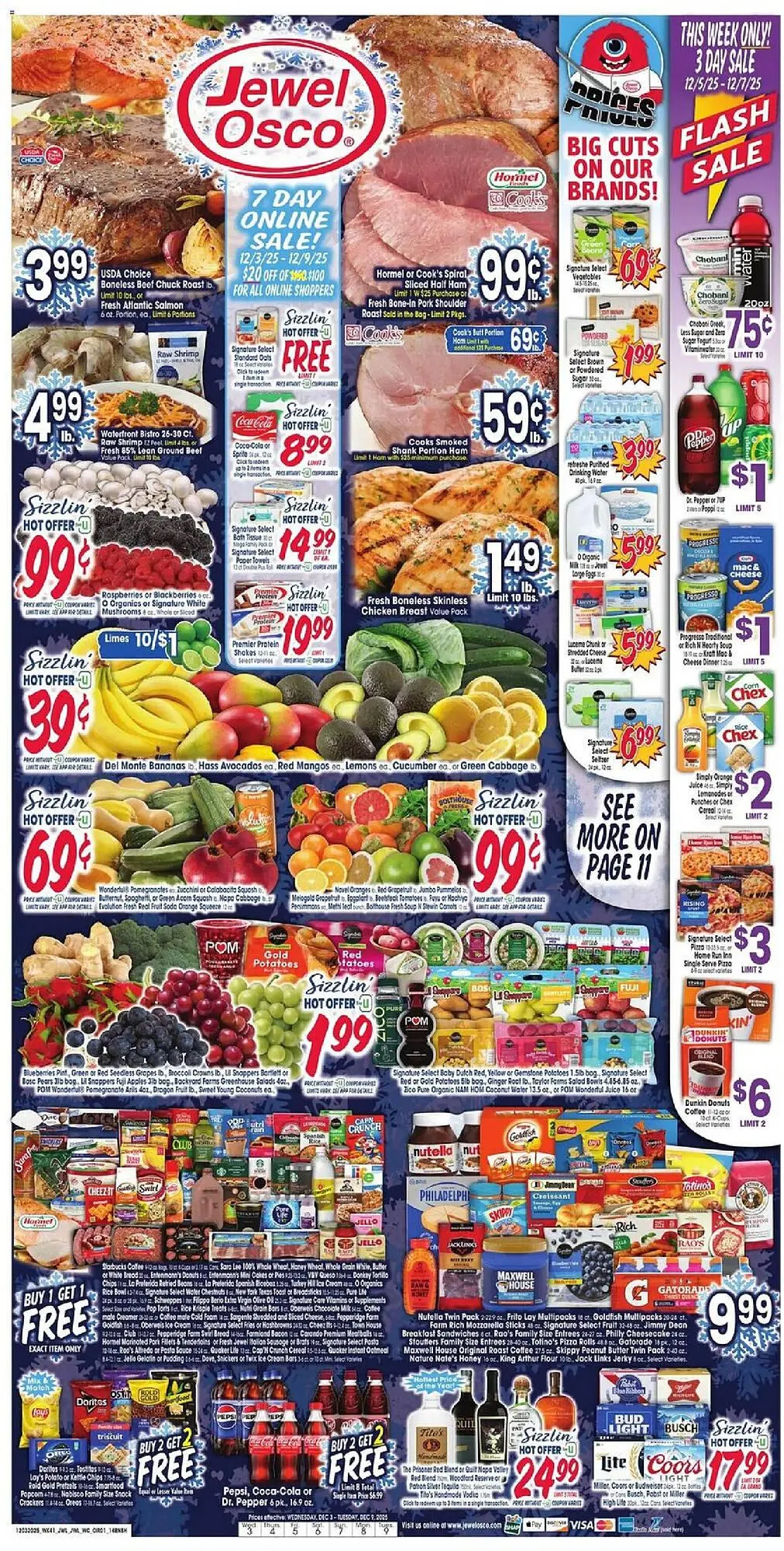 Weekly ad Jewel-Osco weekly ad from December 3 to December 9 2025 - Page 1