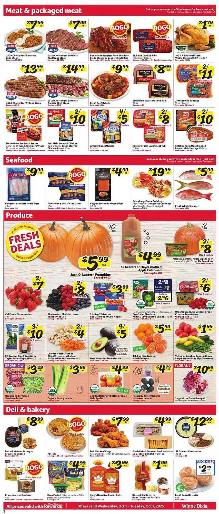 Weekly ad Winn Dixie weekly ad from October 1 to October 7 2025 - Page 2