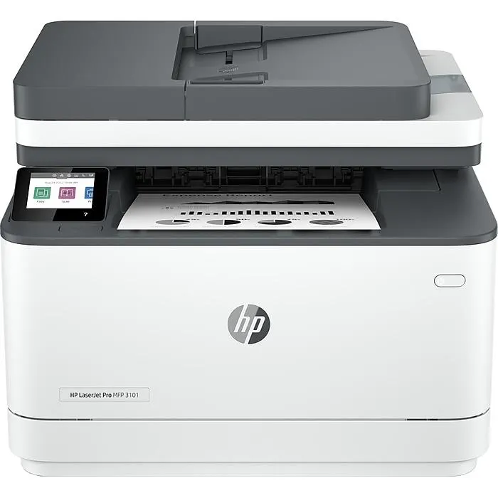 HP LaserJet Pro MFP 3101fdw Wireless Black & White All-in-One Laser Printer,