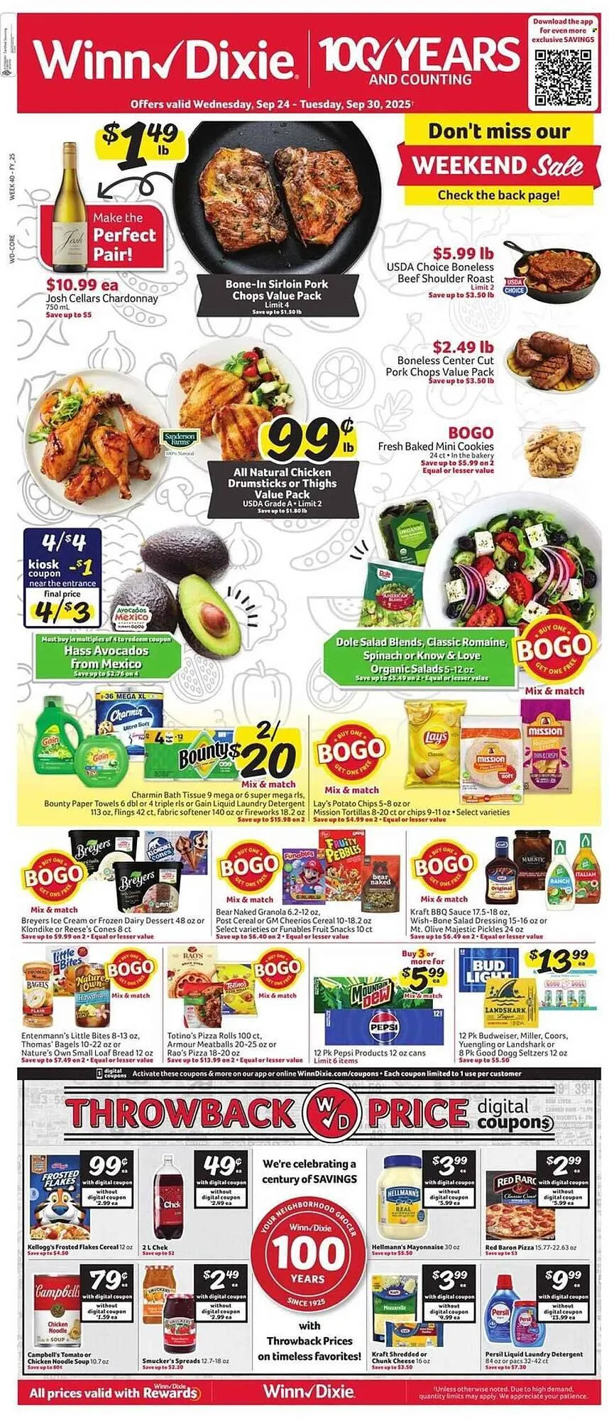 Weekly ad Winn Dixie weekly ad from September 24 to September 30 2025 - Page 1