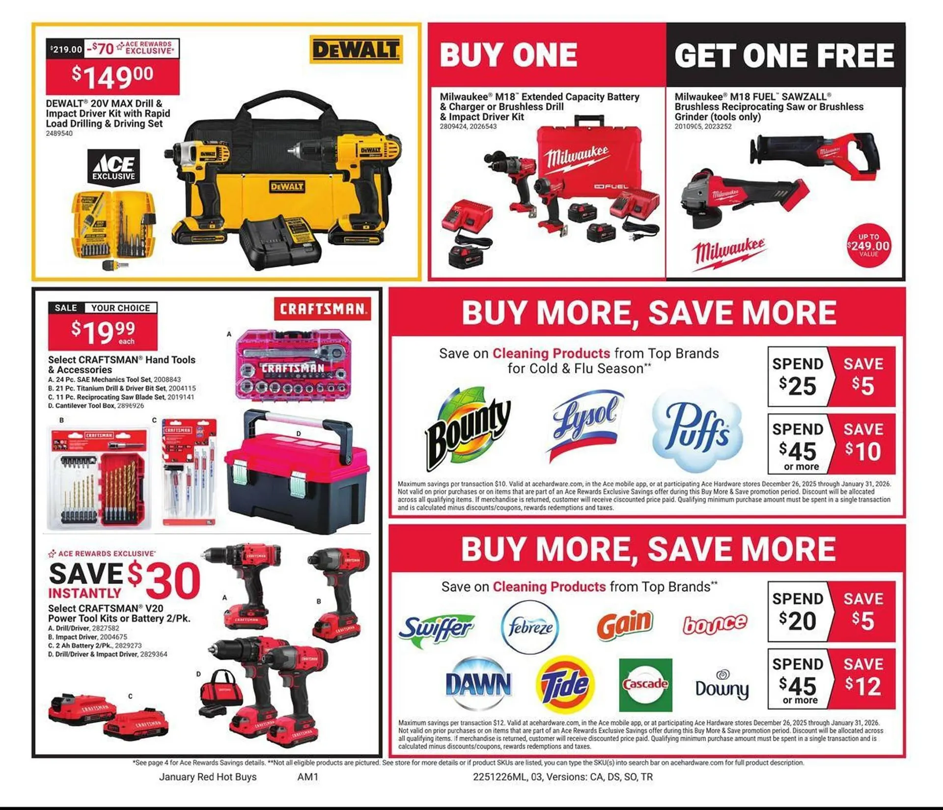 Weekly ad Ace Hardware flyer from December 26 to January 31 2026 - Page 3