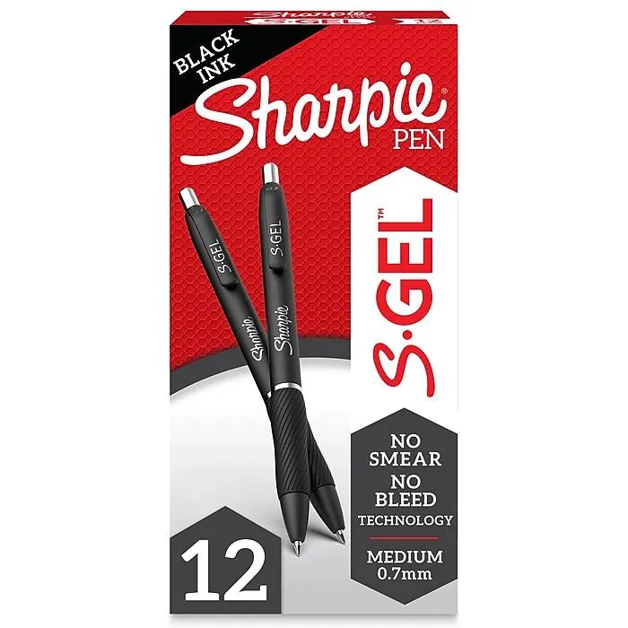 Sharpie S-Gel Retractable Gel Pens,