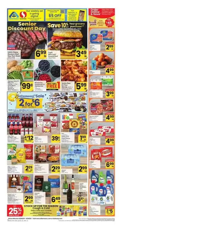 Weekly ad Top deals and discounts from December 4 to December 10 2024 - Page 1