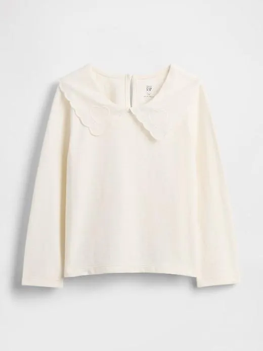 Baby & Toddler Heart Collar Top