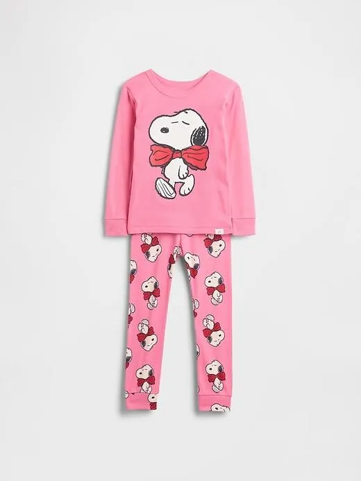 Baby & Toddler Snoopy Organic Brushed Cotton PJ Set