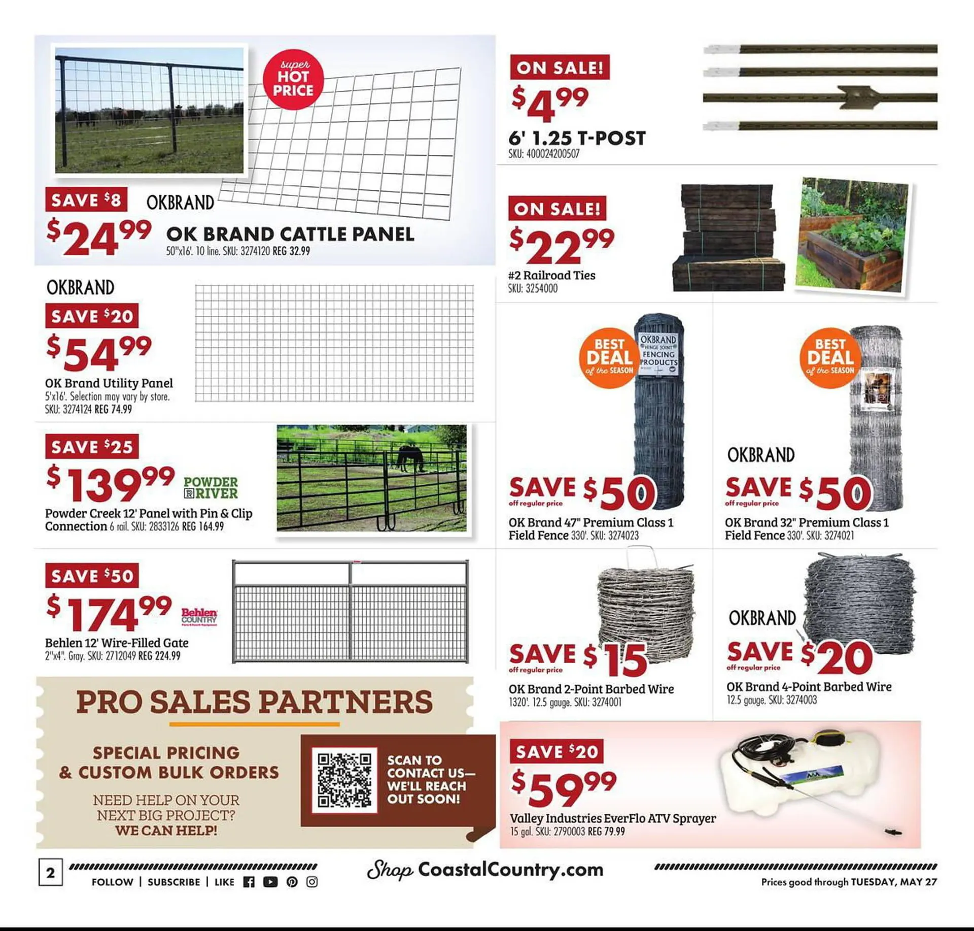 Weekly ad Coastal Farm & Ranch Weekly Ad from May 21 to May 27 2025 - Page 2