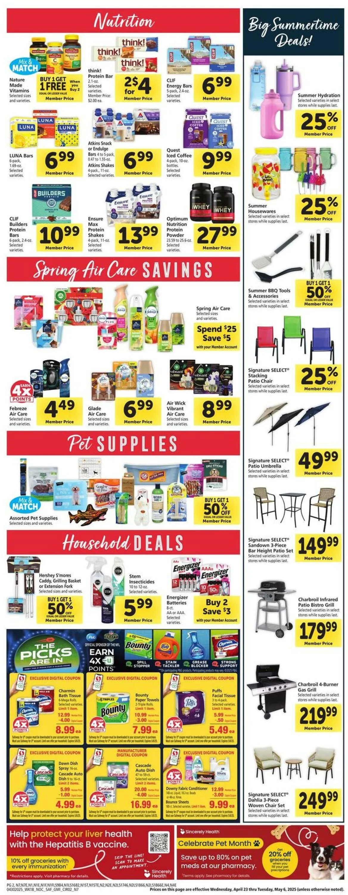 Weekly ad Safeway Current weekly ad from April 30 to May 6 2025 - Page 12