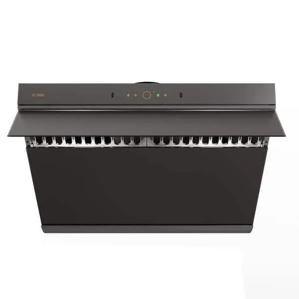 30 in. Series Ducted Under Cabinet Range Hood Moonshadow 1100 CFM in Black with Motion Activation