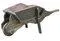 19th Century Paint Decorated Childs Wheelbarrow, 1870