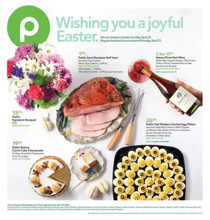 Weekly ad Exclusive deals for our customers from April 9 to April 19 2025 - Page 1