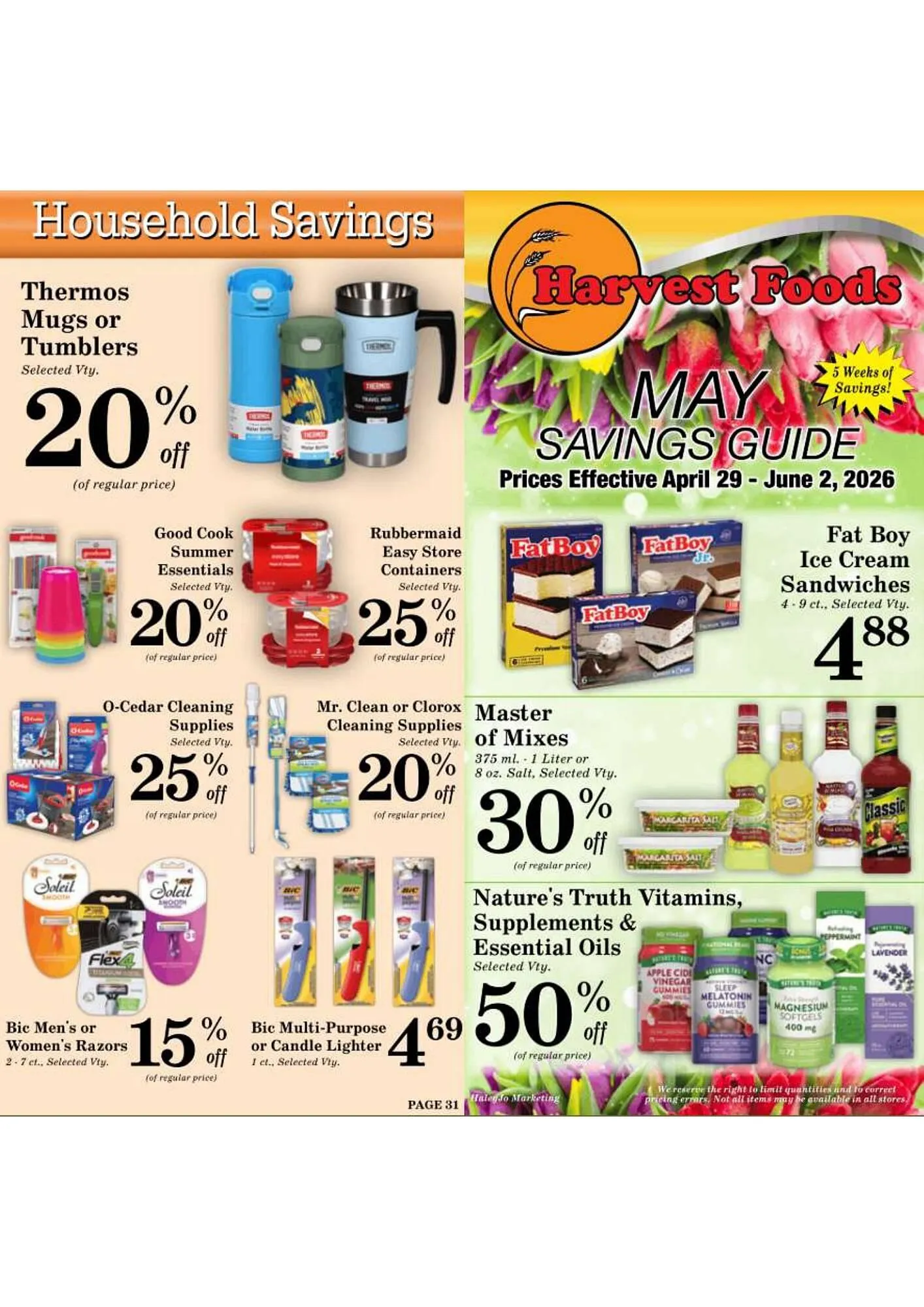 Weekly ad Harvest Foods weekly ad from April 29 to June 2 2026 - Page 11