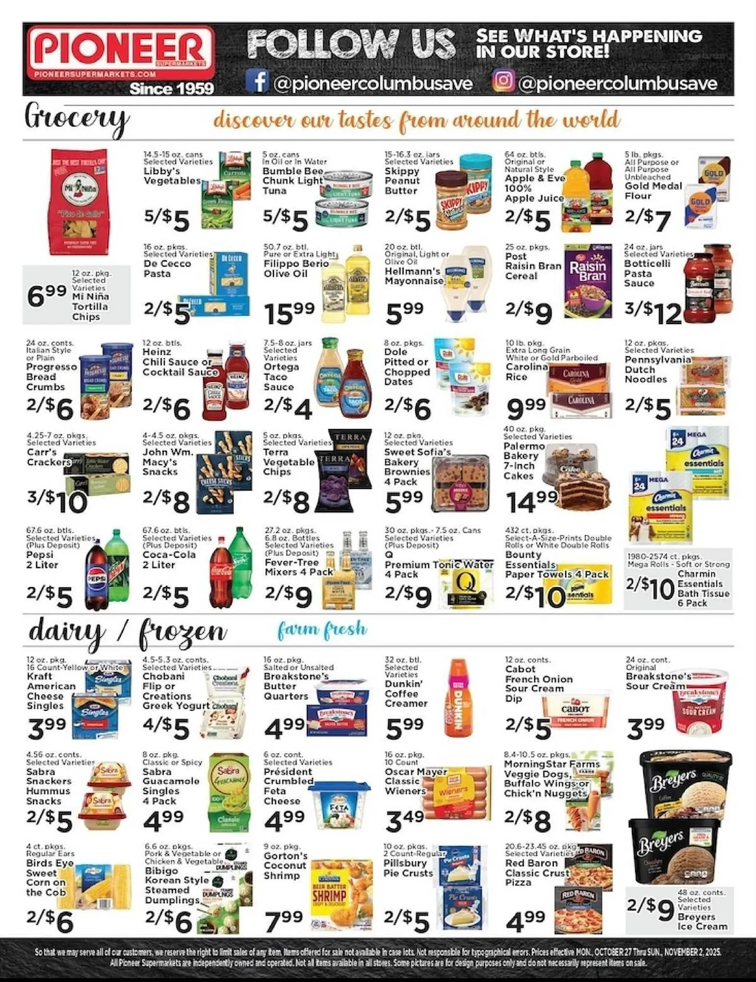Weekly ad Pioneer Supermarkets weekly ad from October 27 to November 2 2025 - Page 2
