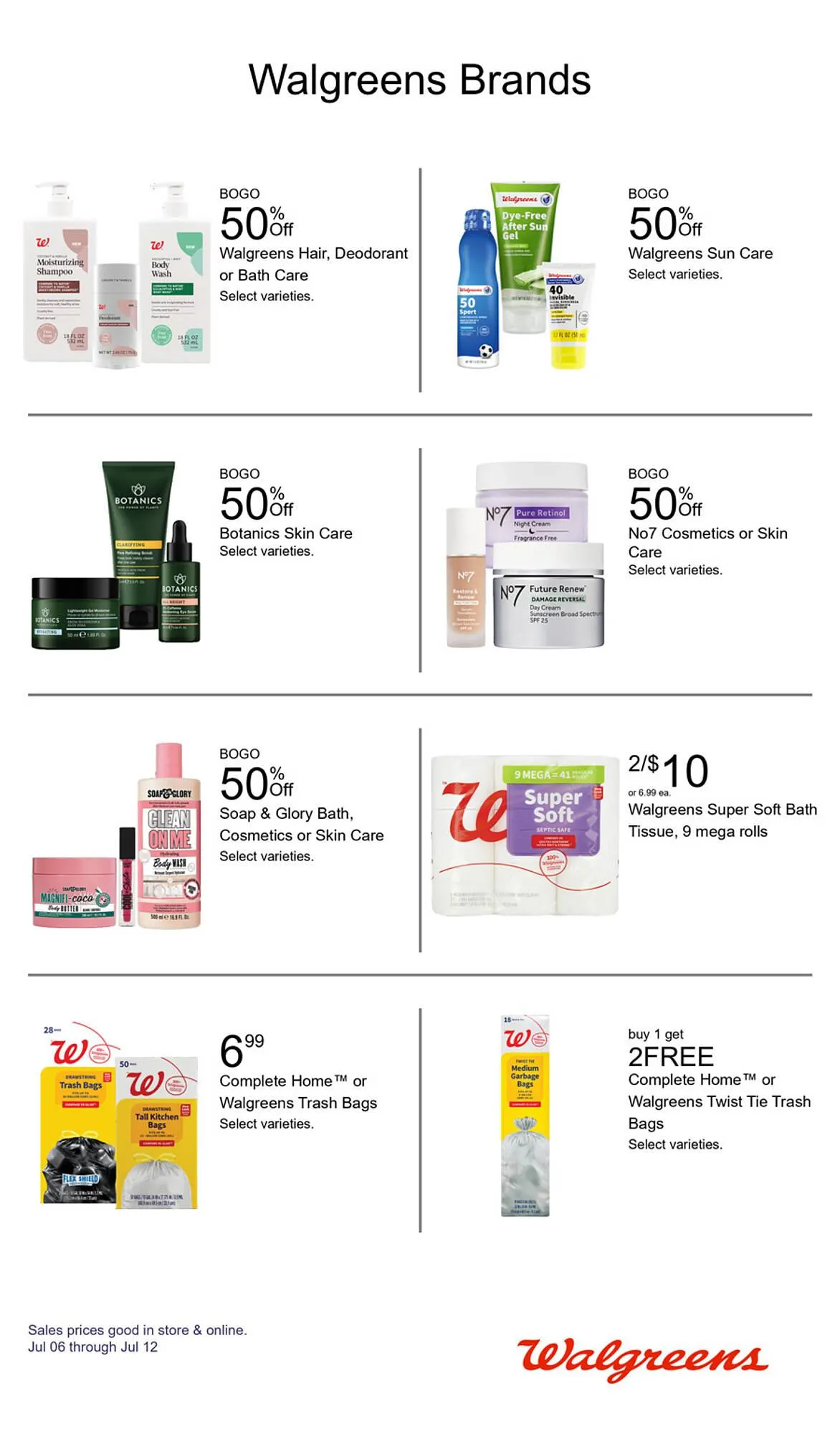 Weekly ad Walgreens Weekly Ad from July 6 to July 12 2025 - Page 7