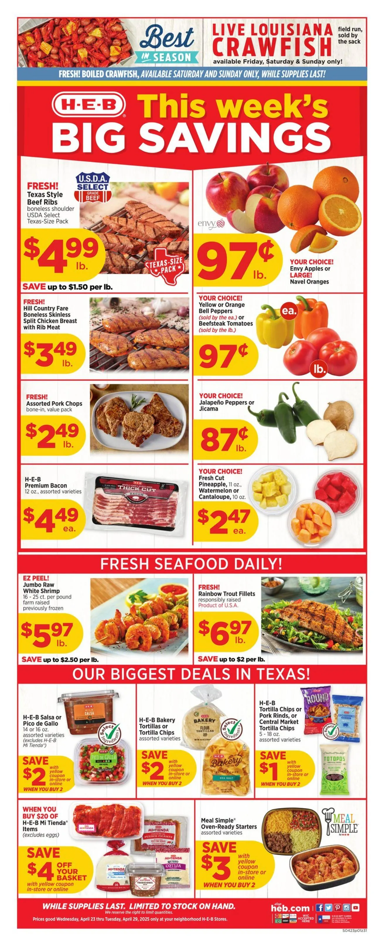H-E-B Current weekly ad - 1