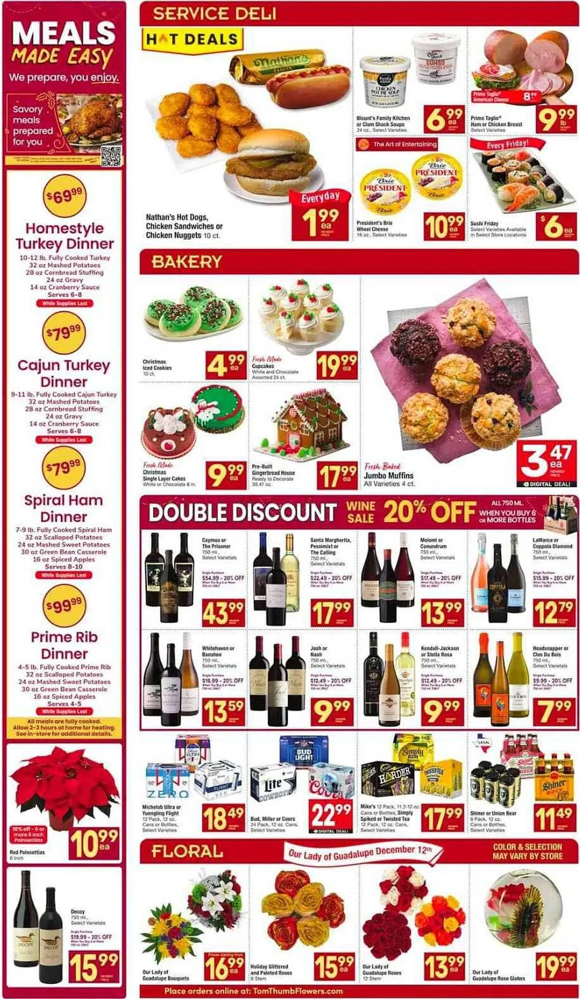 Weekly ad Tom Thumb weekly ad from December 10 to December 16 2025 - Page 2