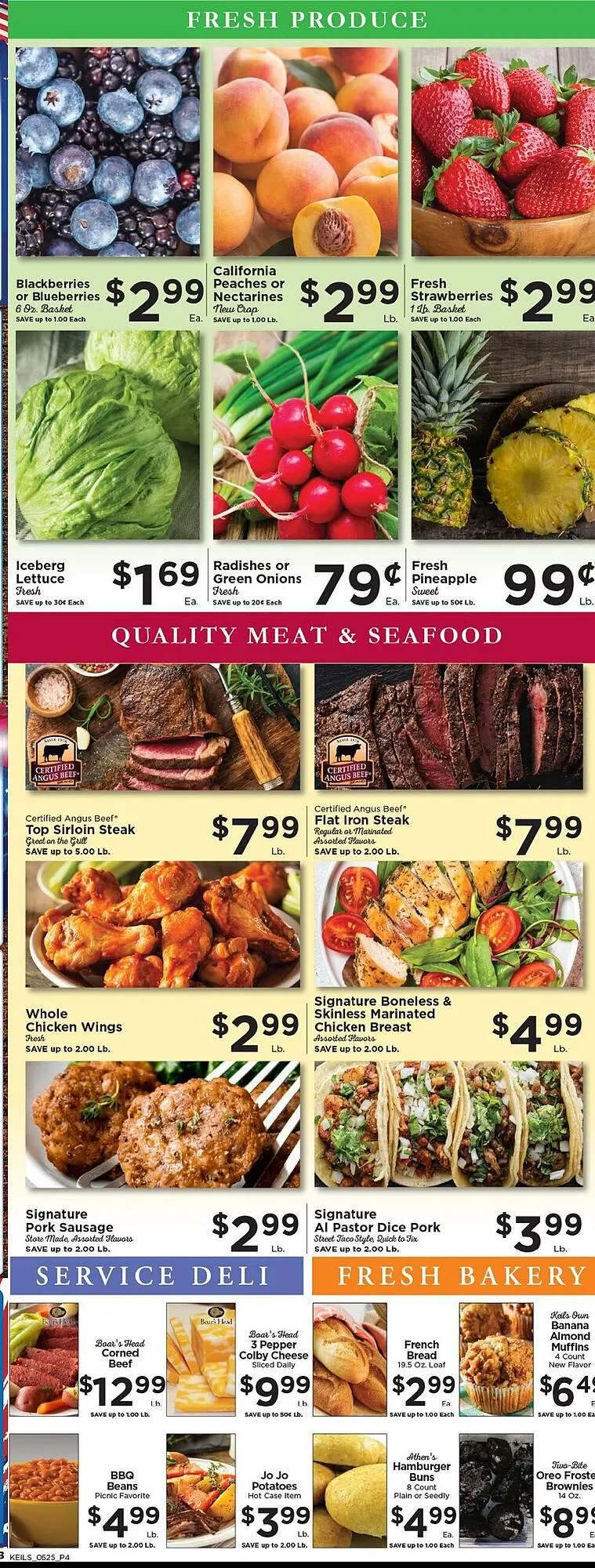 Weekly ad Keil's Fresh Food Stores Weekly Ad from June 25 to July 1 2025 - Page 4