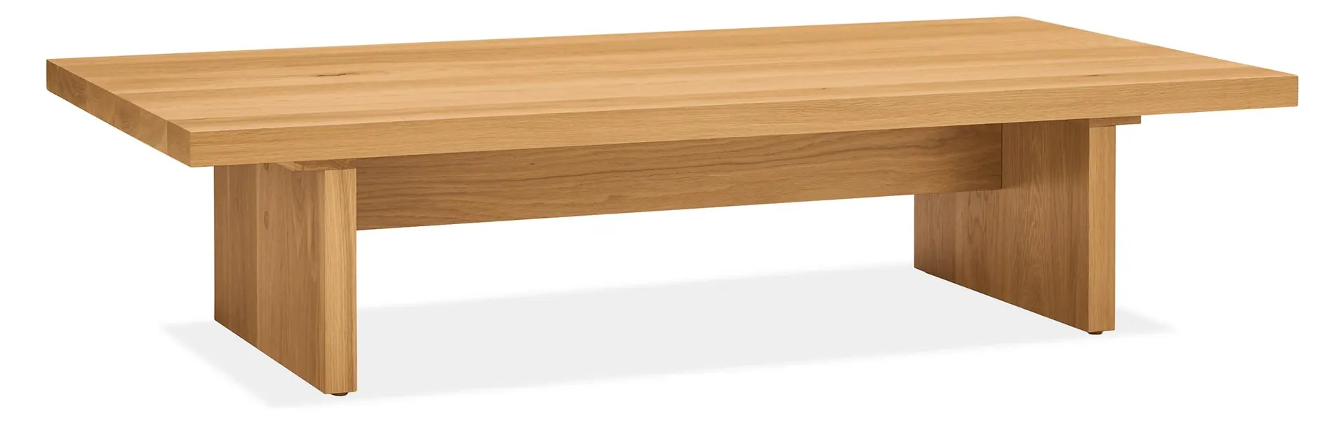 Corbett 60w 30d 14h Coffee Table in White Oak