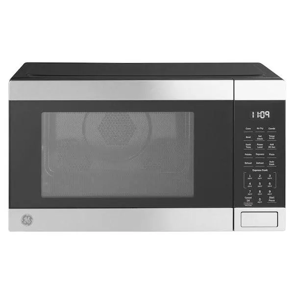 20.6 in. W 1 cu. ft. Countertop Microwave in Stainless Steel Convection with Air Fry 1050-Watt