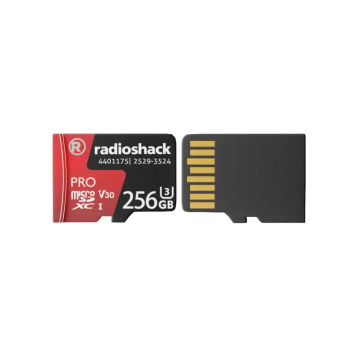 RadioShack micro SD U3 V30 256GB 4401175
