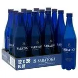 Saratoga Sparkling Spring Water 28 fl. oz., 12 pk.
