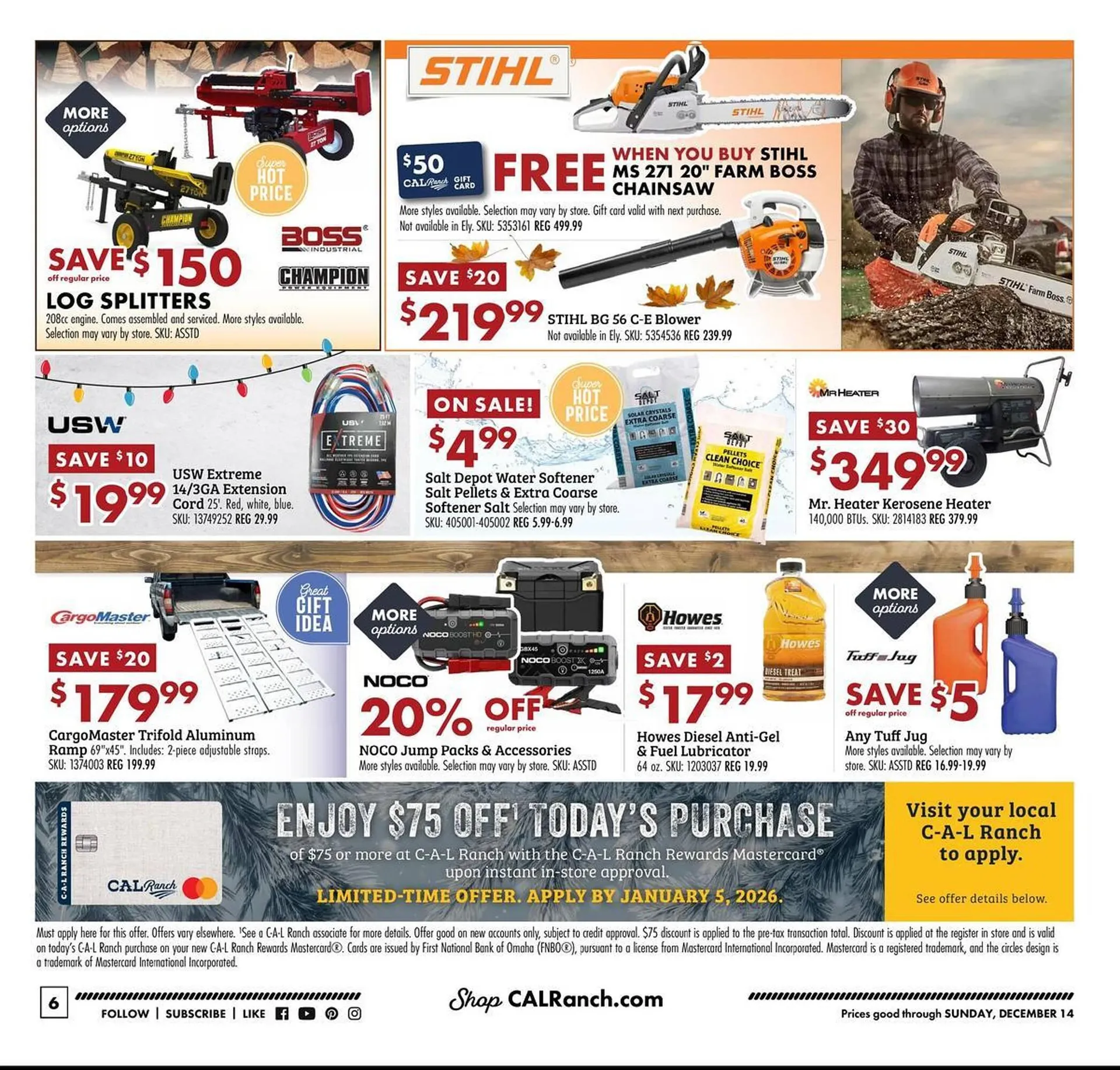 Weekly ad C A L Ranch Stores weekly ad from December 3 to December 14 2025 - Page 6