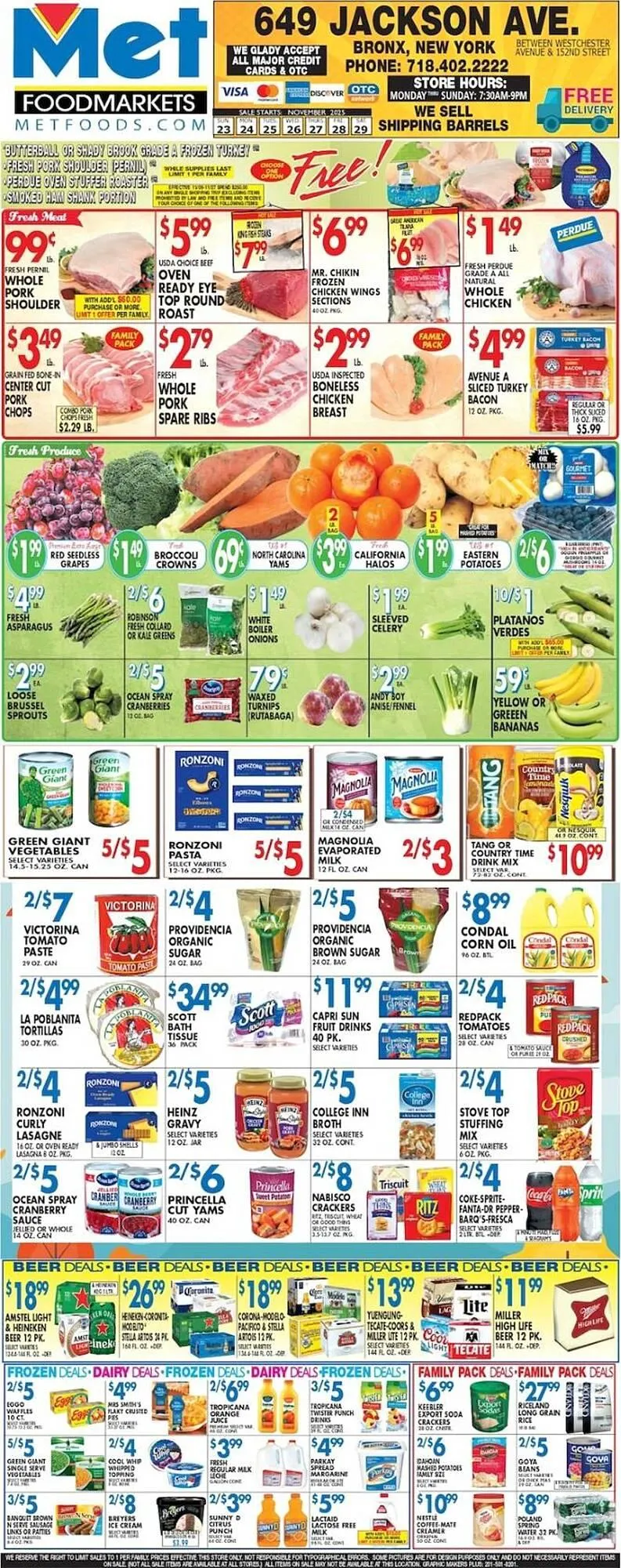 Weekly ad Met Foodmarkets weekly ad from November 23 to November 29 2025 - Page 1