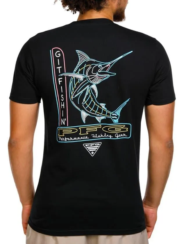 Columbia Mens PFG Printed Short Sleeve T-Shirt