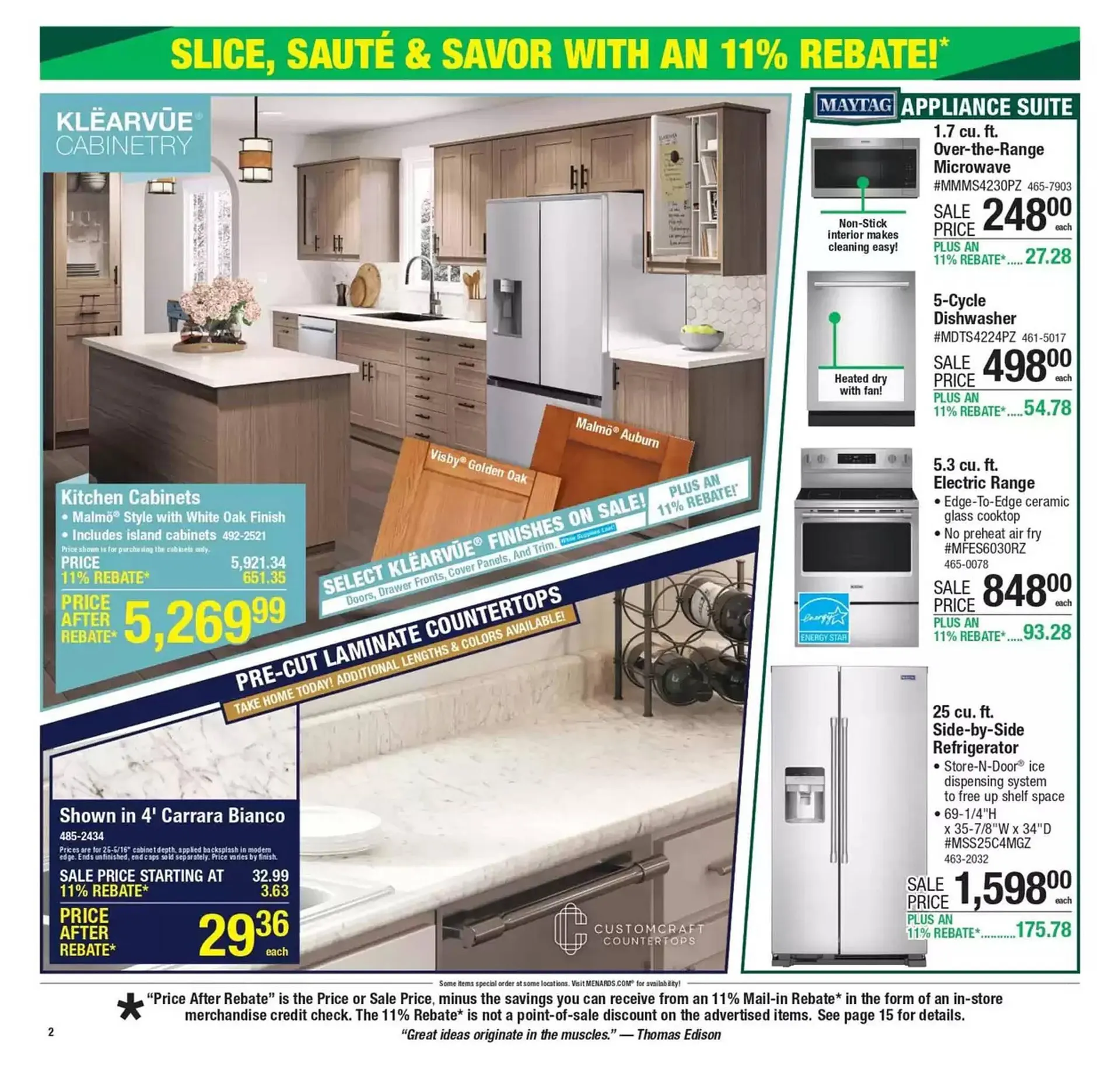 Weekly ad Menards Weekly Ad from February 16 to March 2 2025 - Page 2