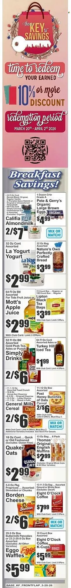 Weekly ad Key Food circular from March 20 to March 26 2026 - Page 2