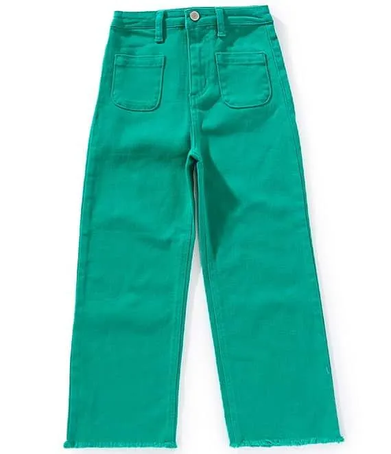 Big Girls Flare Sailor Jeans