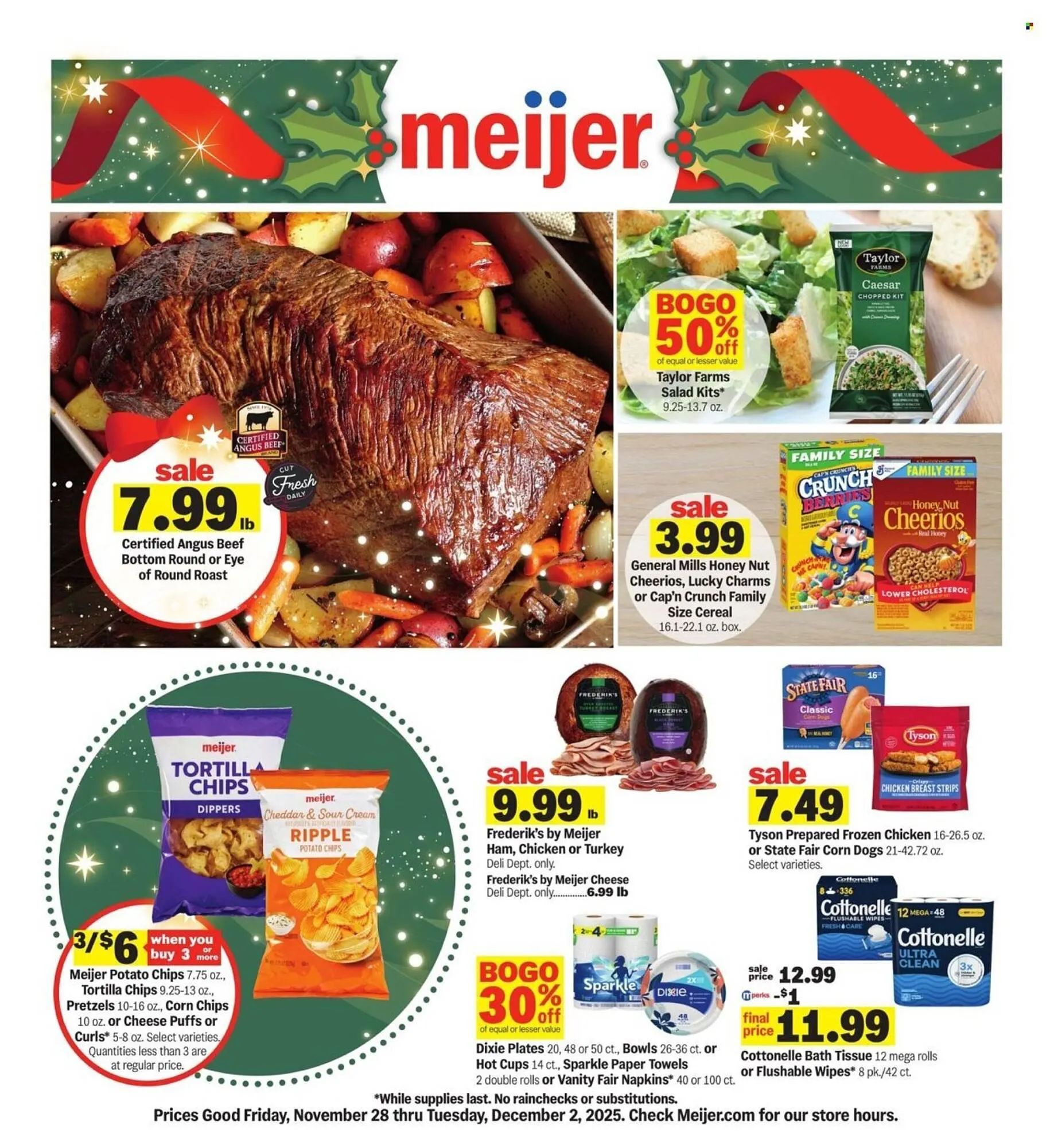 Weekly ad Meijer weekly ad from November 28 to December 2 2025 - Page 1