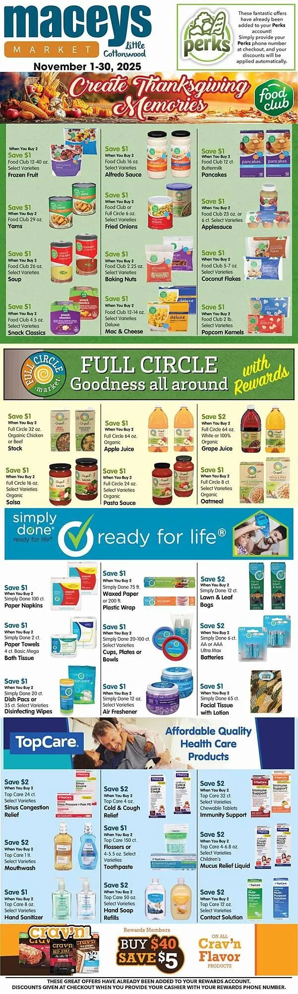 Maceys weekly ad - 1