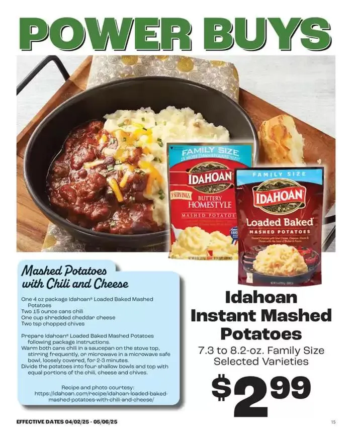 Weekly ad Rosauers Monthly Power Buys from April 2 to May 6 2025 - Page 15