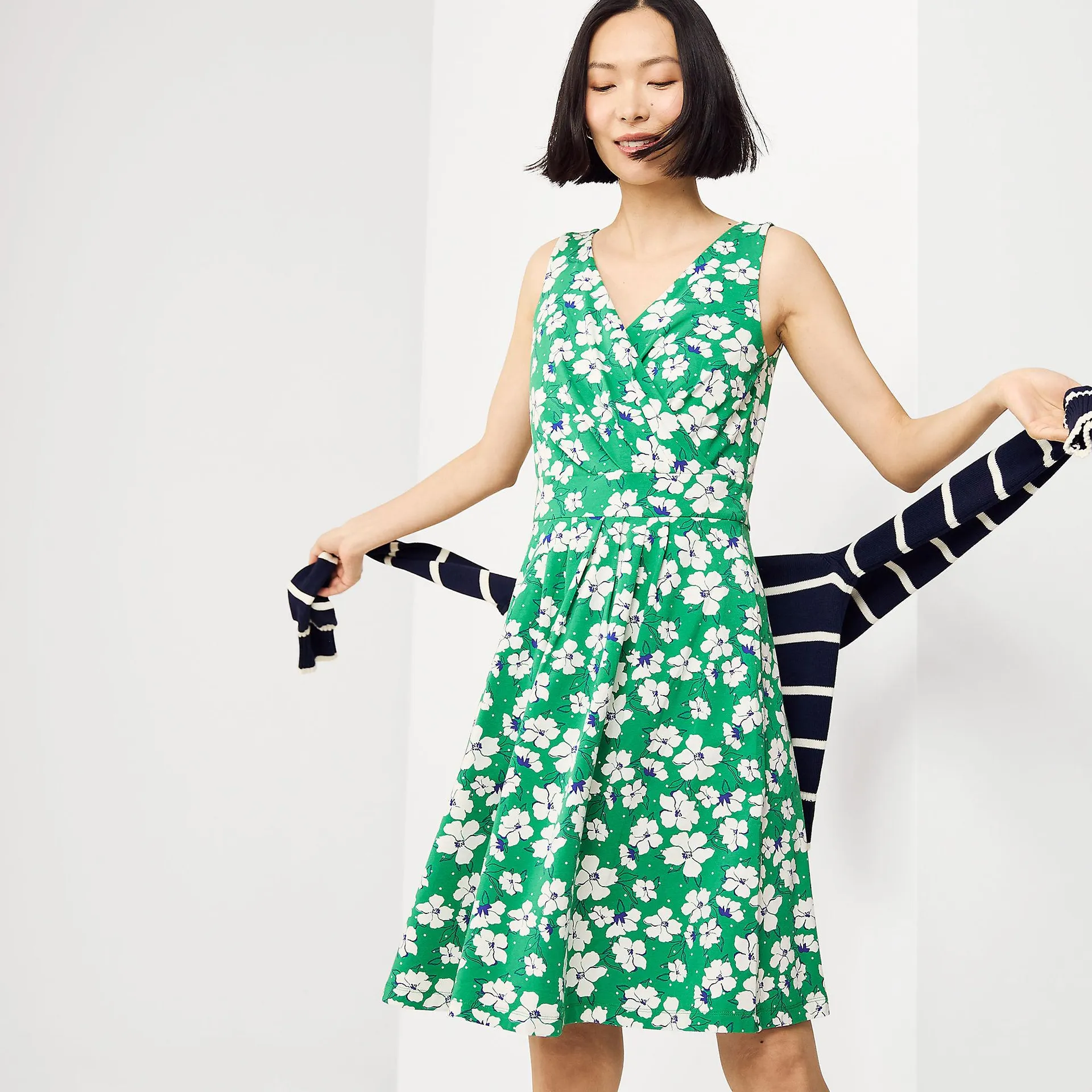 Women's Front Fit and Flare Dress