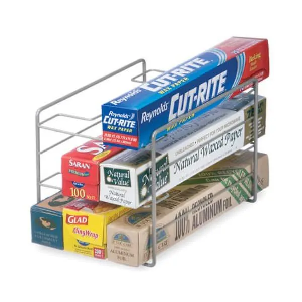 Organized Living Nickel Kitchen Wrap Organizer