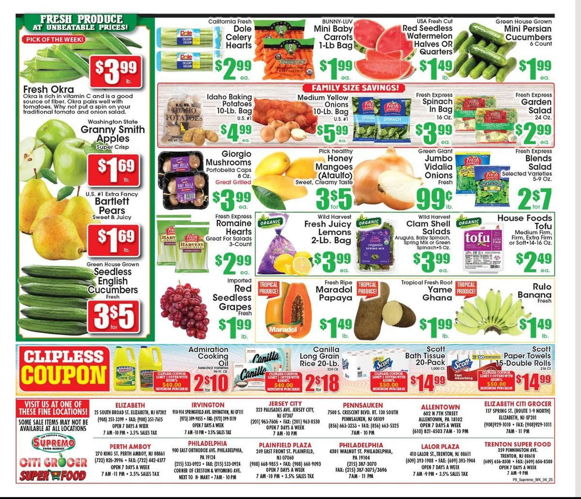 Weekly ad Supremo Foods Inc weekly ad from April 25 to May 1 2026 - Page 8