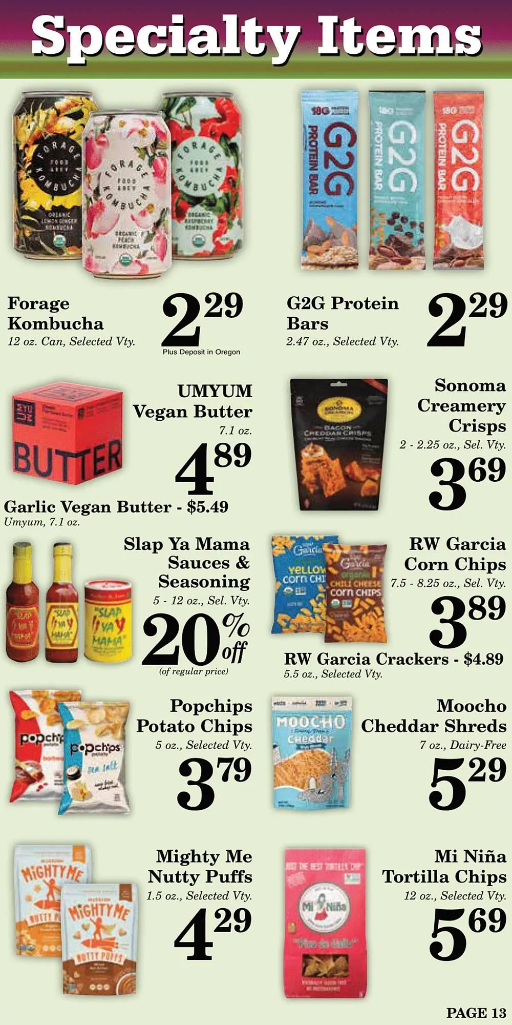 Weekly ad Harvest Foods ad from July 2 to July 29 2025 - Page 14