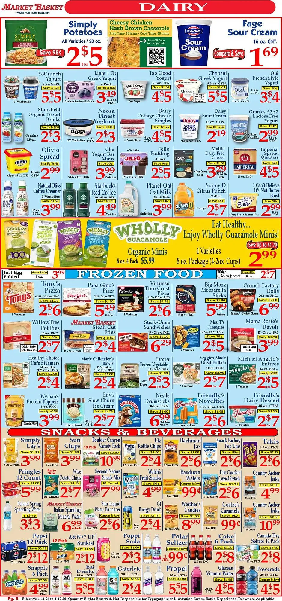 Weekly ad Market Basket weekly ad from January 11 to January 17 2026 - Page 5