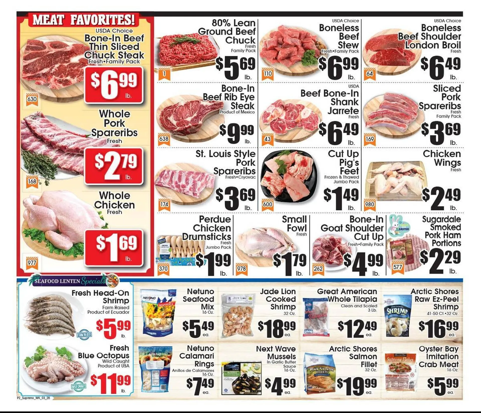 Weekly ad Supremo Foods Inc weekly ad from March 28 to April 3 2026 - Page 2